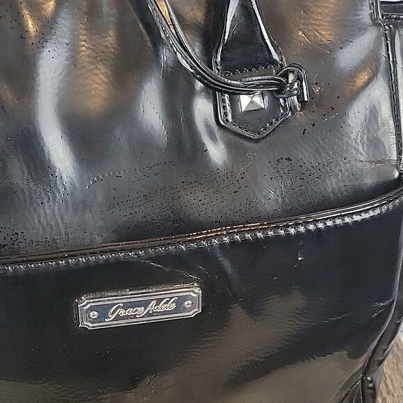 Grace Adele large black shoulder bag - Picture 2 of 15